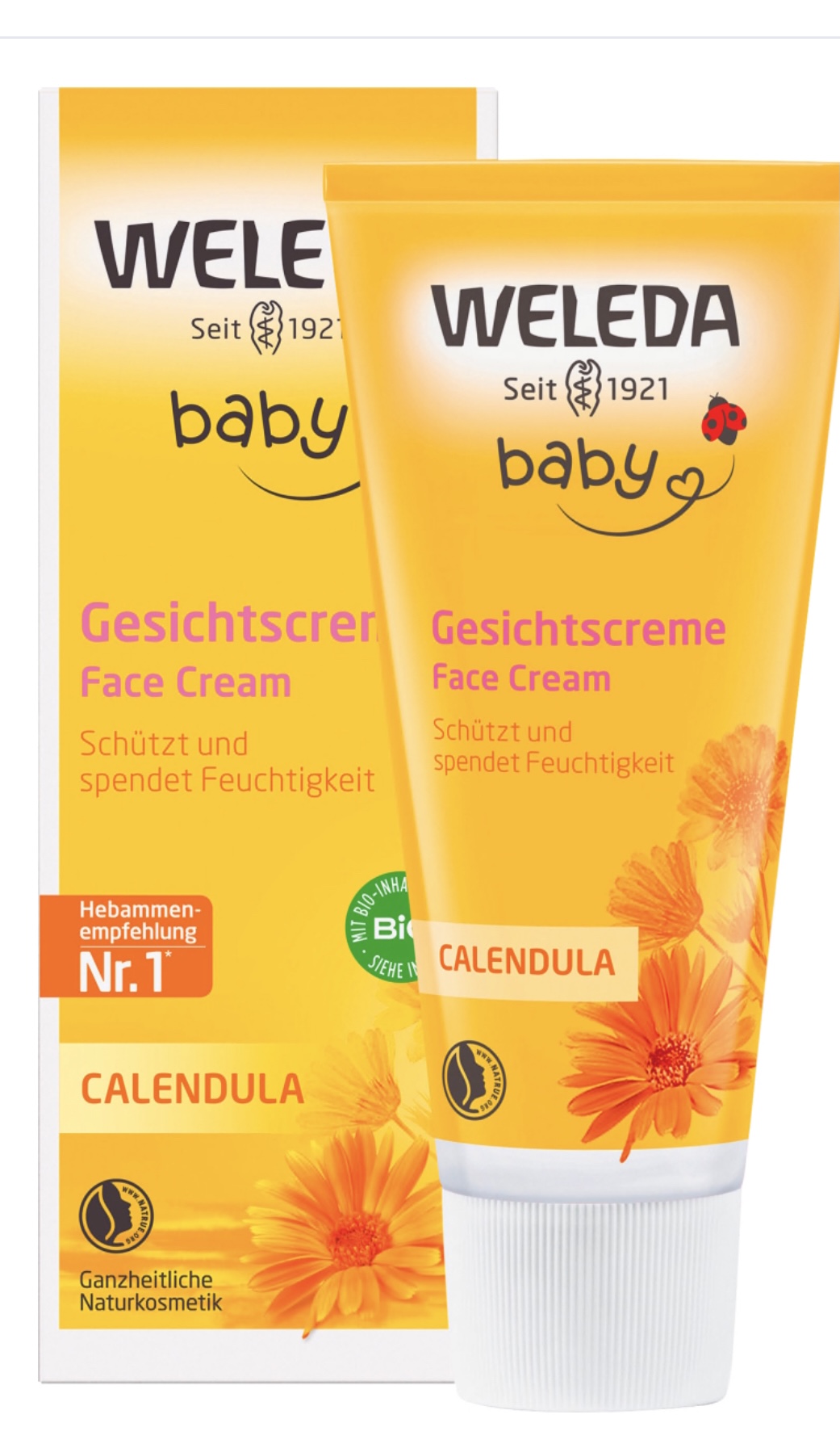 Bill Đức Kem dưỡng da mặt Face Cream Weleda Calendula cho bé, 50ml