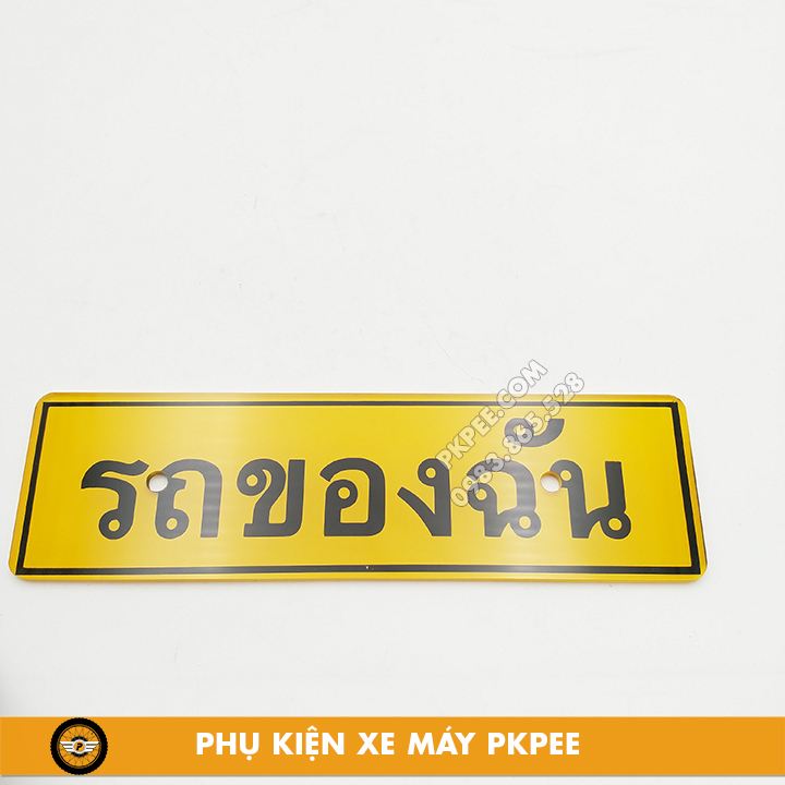 Bảng Tên Mica Chữ Thái Lan Dream, Wave, Sirius, Mx King, Vario, Sonic, Satria, Raider