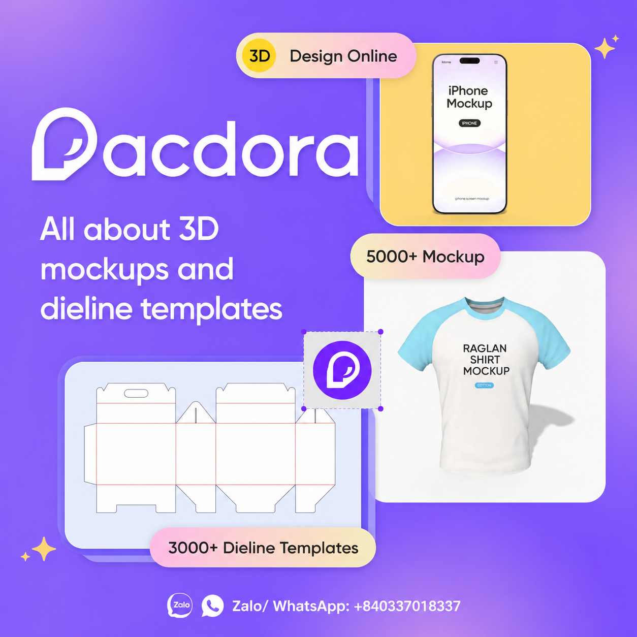 📦 Pacdora Pro/Business Chính Hãng | AI Thiết Kế Bao Bì & Mockup 3D | Packaging Design Chuyên Nghiệp | SHARE TÀI KHOẢN