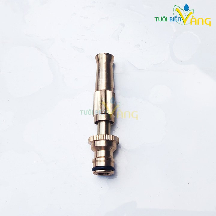 Vòi xịt tăng áp bằng đồng cao cấp dùng rửa xe, tưới cây, xịt rửa sân vườn ... có thể điều chỉnh kiểu phun xòe hoặc phun thẳng