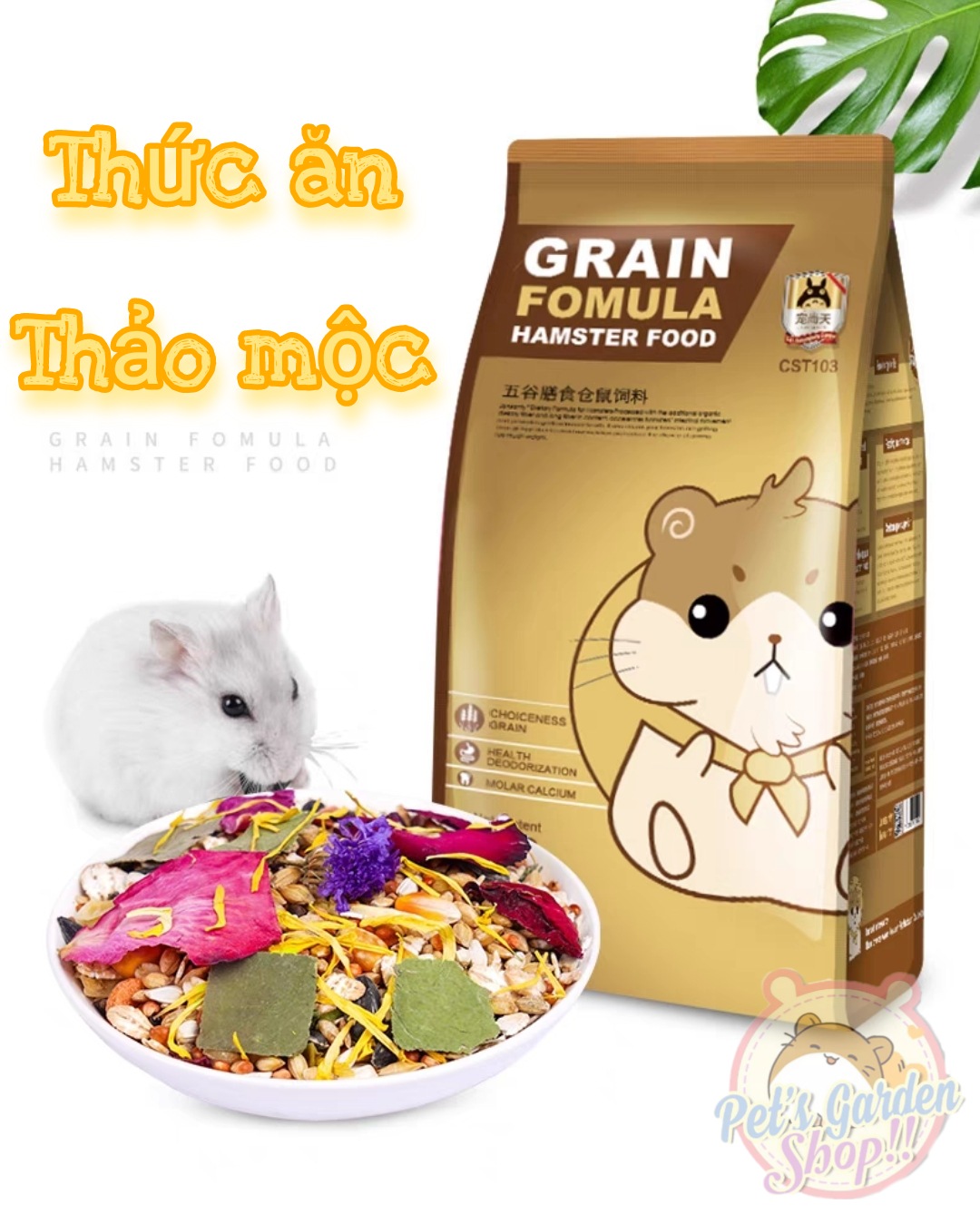 Thức ăn thảo mộc Jonsanty cho hamster