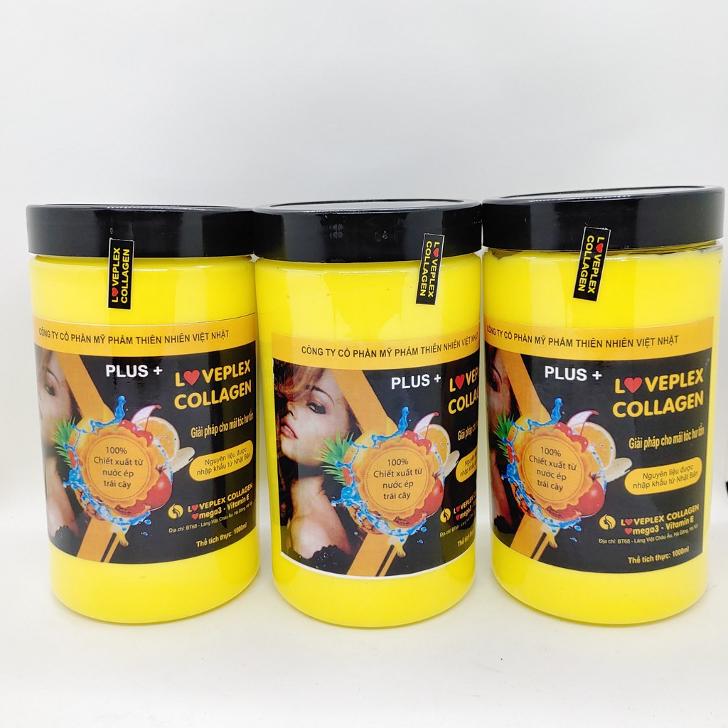 Men sống loveplex - chuyên phục hồi tóc hư tổn trong quá trình làm hóa chất phù hợp salon 1000ml