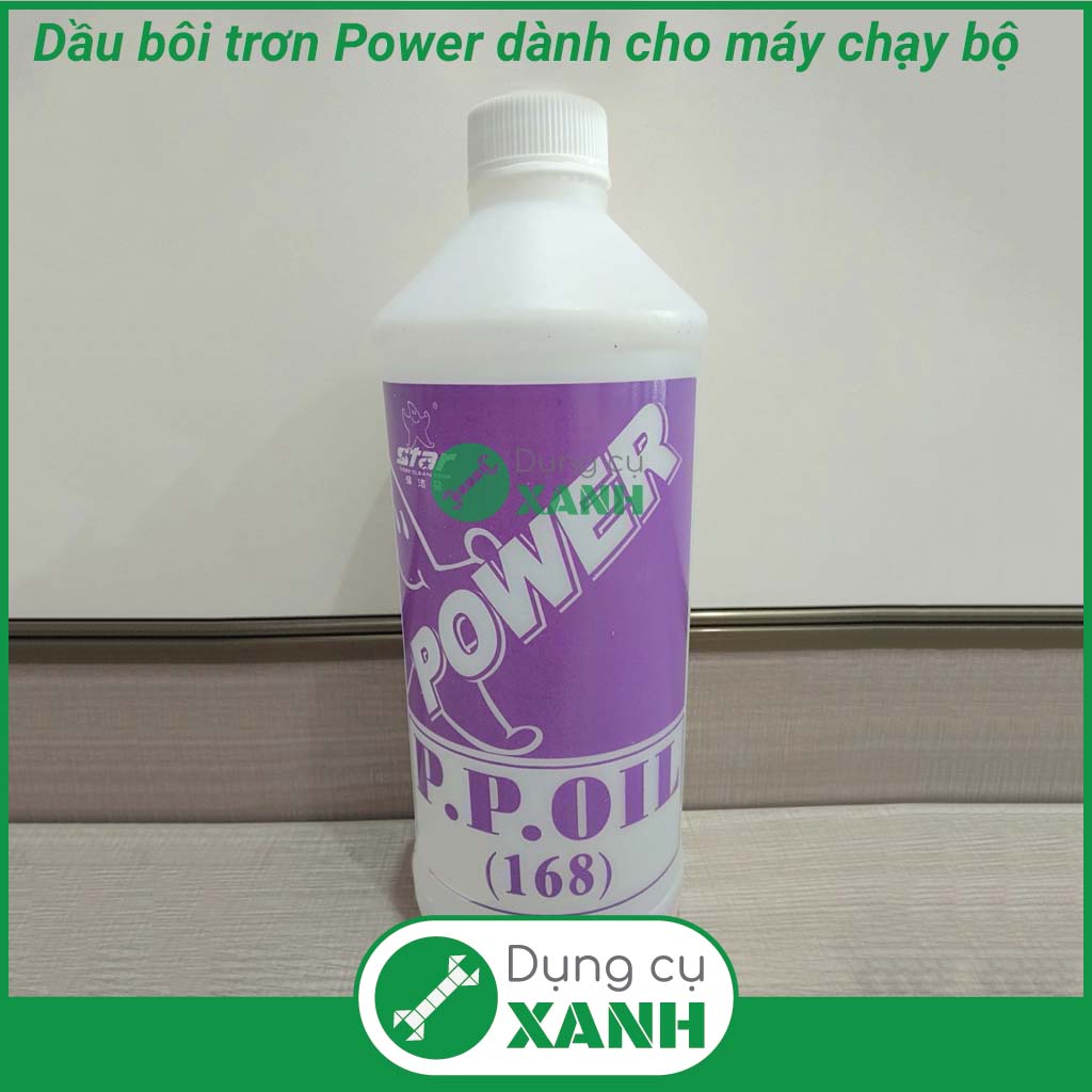 Dầu bôi trơn băng tải máy chạy bộ, máy may Power chai 1 Lít