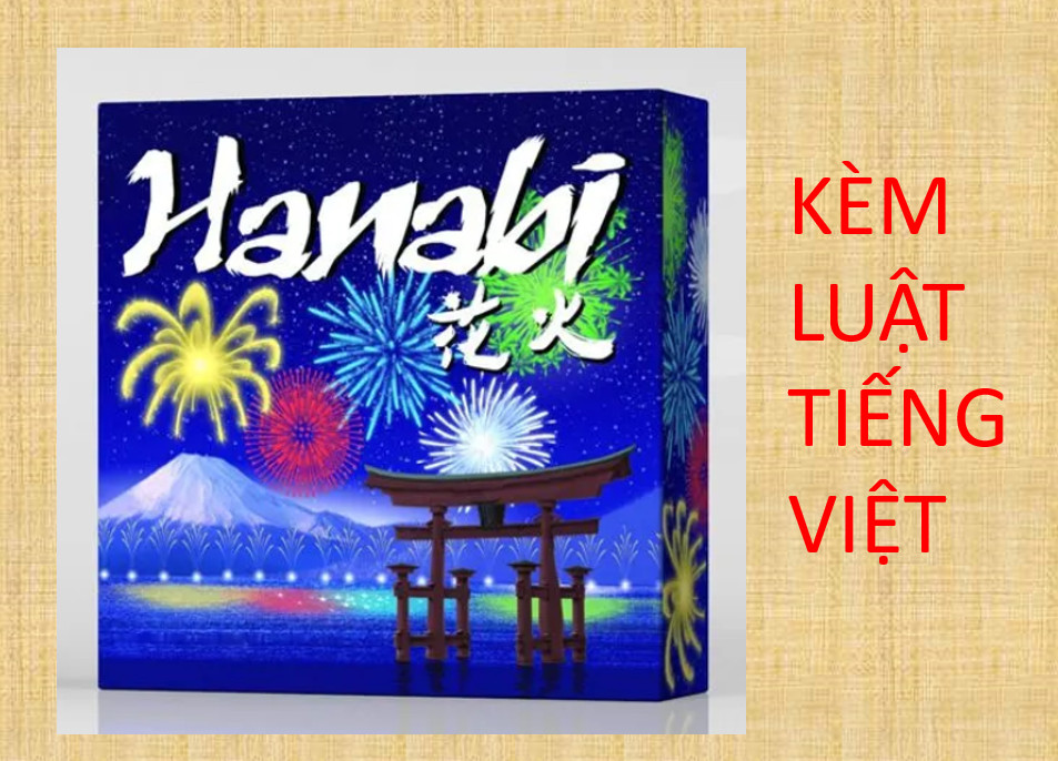 Trò chơi board game hanabi-bắn pháo hoa