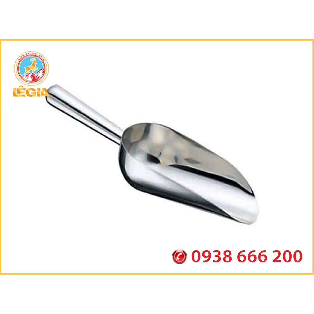 Vá xúc đá - muỗng xúc đá inox