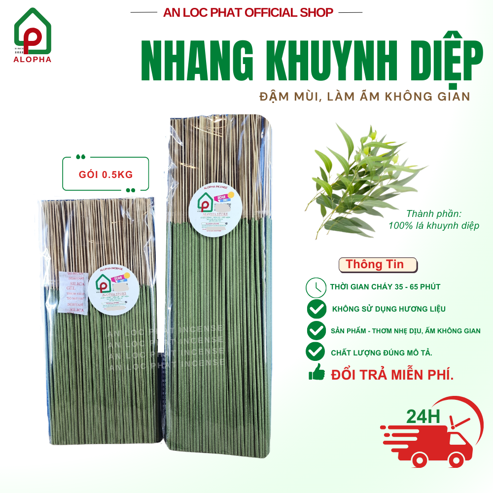 [0.5KG] Nhang Khuynh Diệp - An Lộc Phát