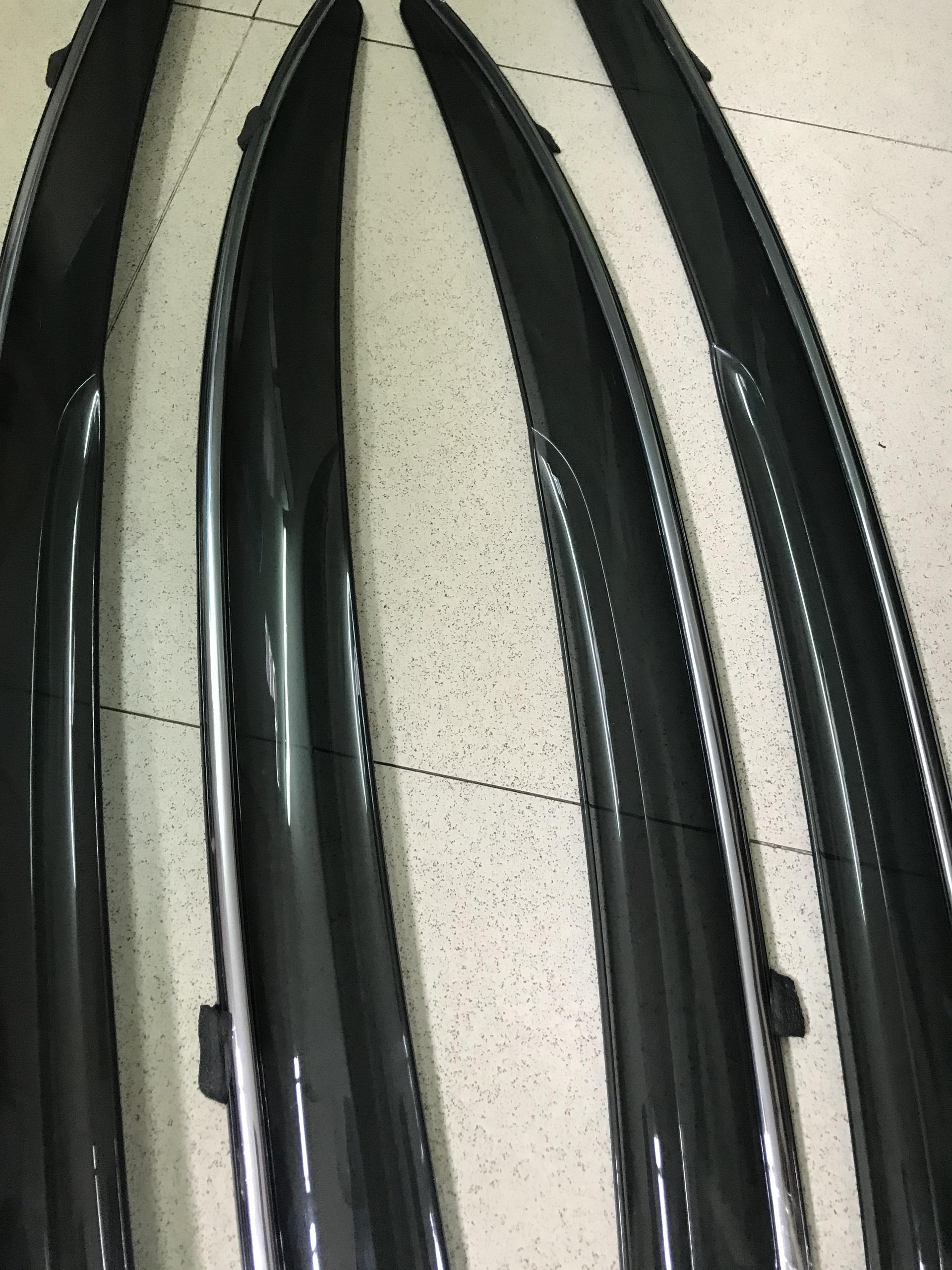 Bộ vè mưa chỉ mạ xe honda civic 2008-2012