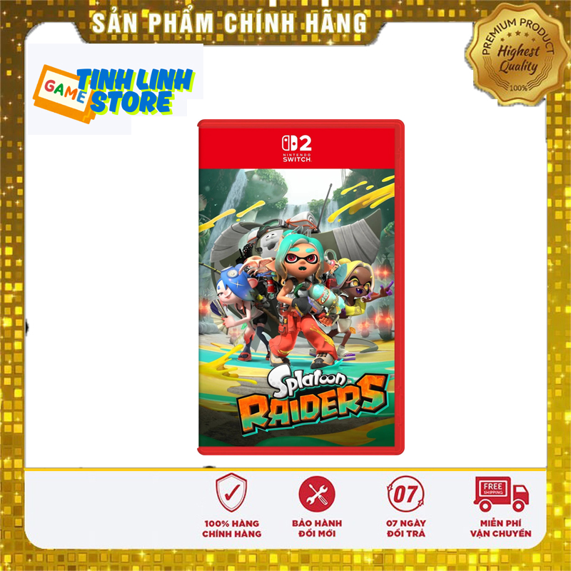 Game Splatoon Raiders- hành động nhập vai - Nintendo Switch 2