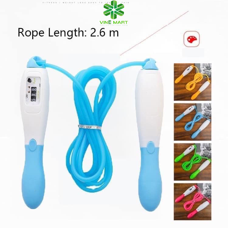 Dây nhảy thể dục giảm cân, Dây nhảy thể dục có bộ đếm số vòng nhảy - VINE06