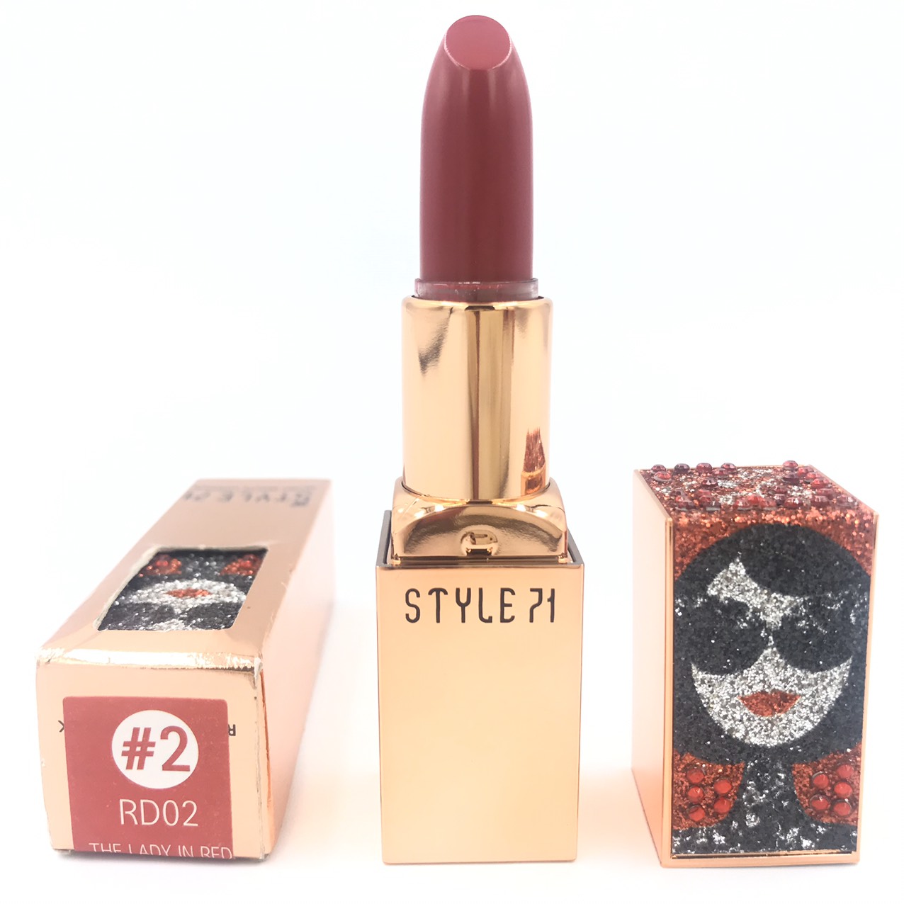 Son lì Hàn Quốc Style 71 Retro Matte Lipstick. Son thỏi lì mịn như nhung dành cho bạn gái. Dòng son trang điểm Hàn Quốc được ưa chuộng
