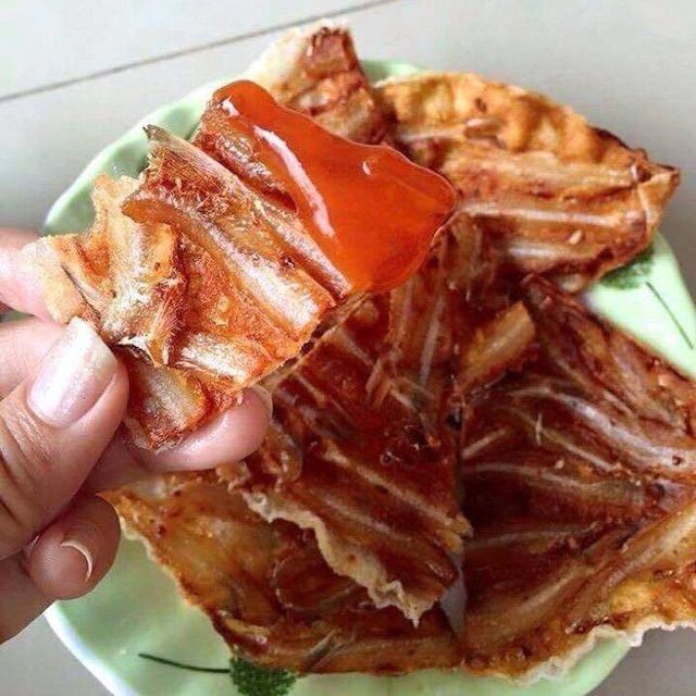 Bánh tráng cá cơm cà mau size lớn siêu rẻ siêu ngon