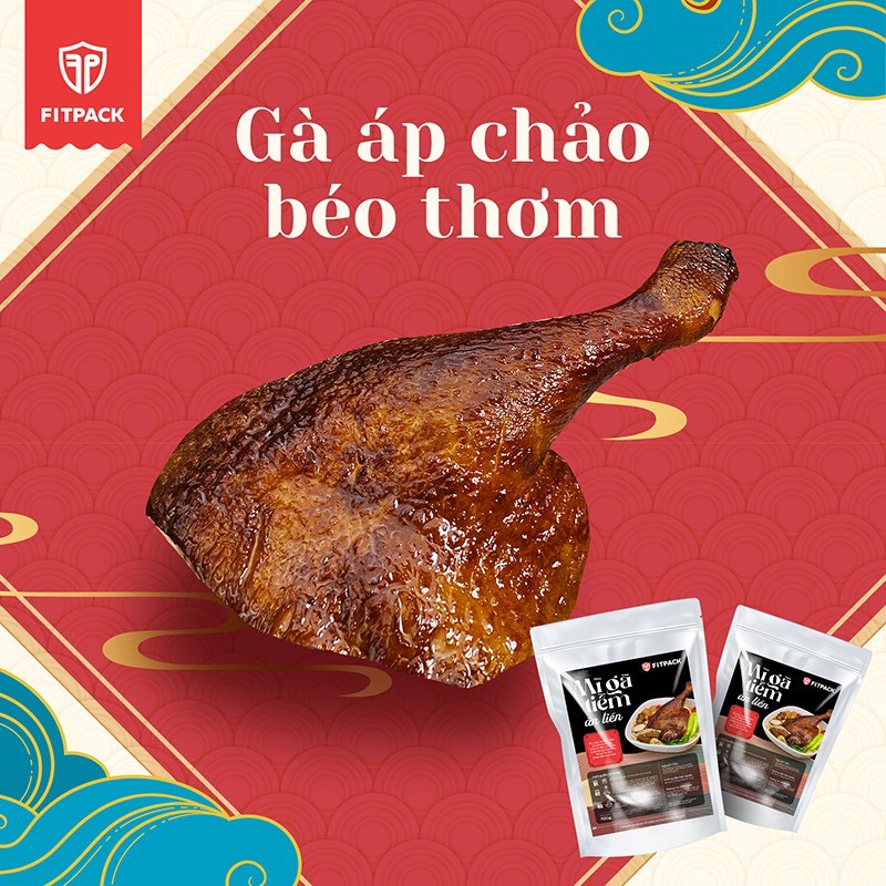 150g Gà Tiềm thơm mềm giảm cân Fitpack