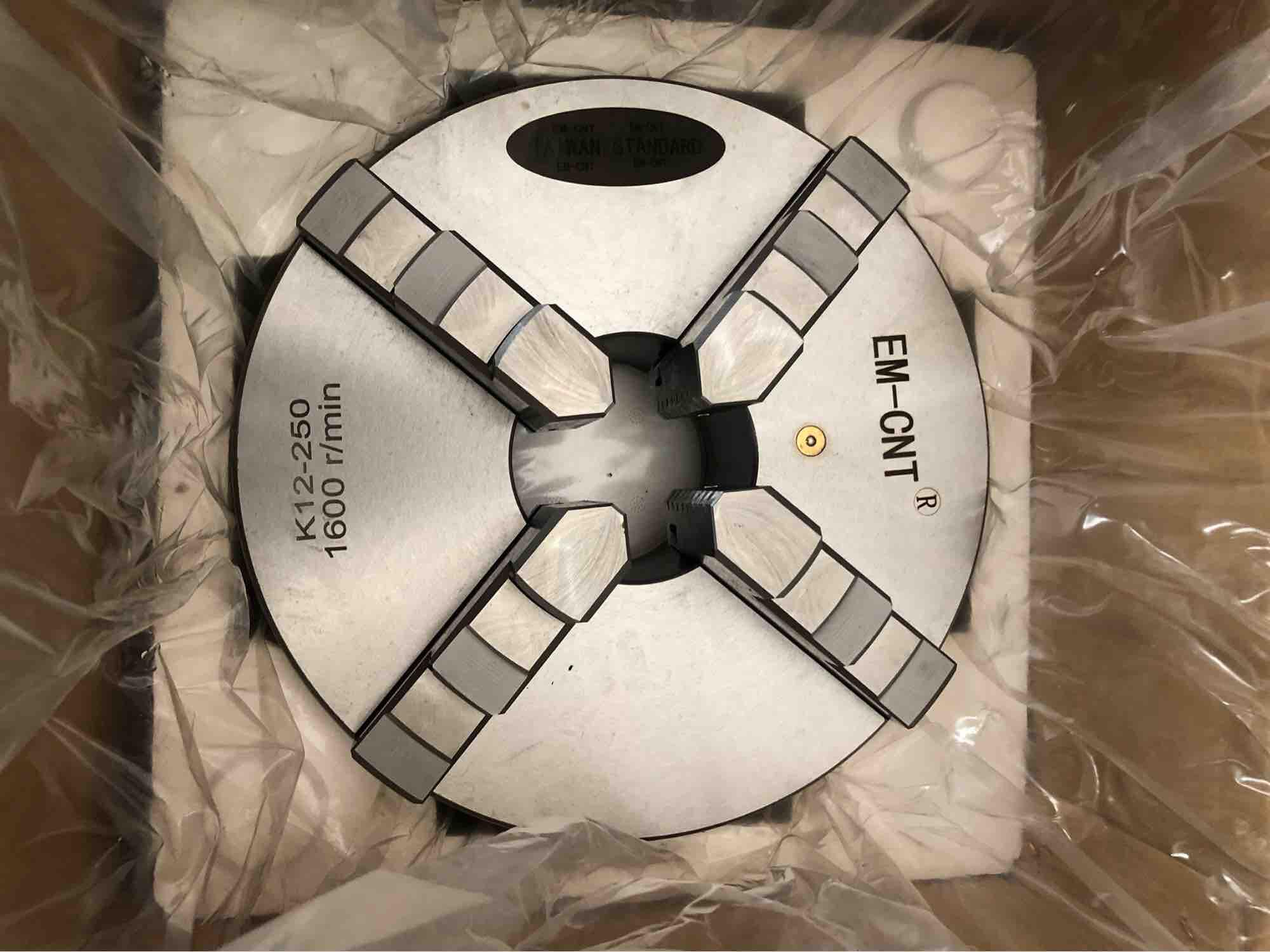 Mâm cập máy tiện cao cấp em-cnt 4 chấu loại 1
