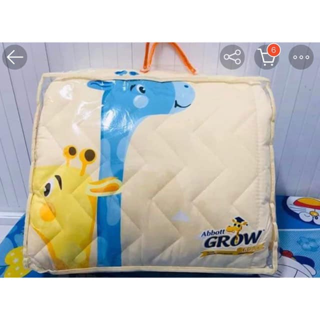 Bộ mền gối cho bé - quà tặng từ sữa grow