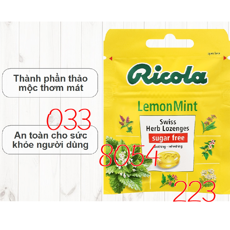 Combo 4h kẹo thảo mộc ngậm ho