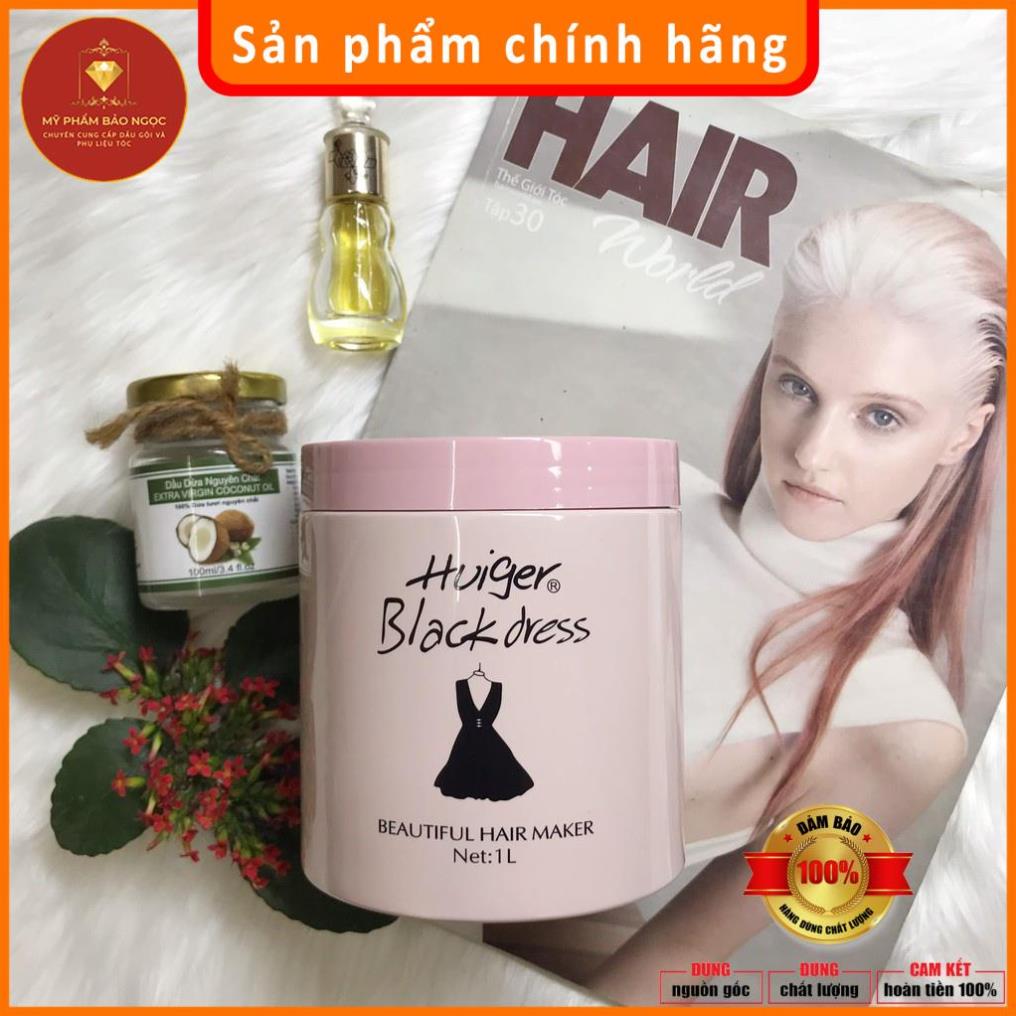 Kem ủ xả tóc huiger black dress 1000ml chính hãng