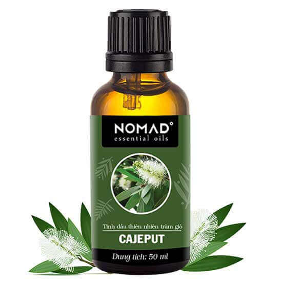 Tinh Dầu Thiên Nhiên Tràm Gió Nomad Essential Oils Cajeput