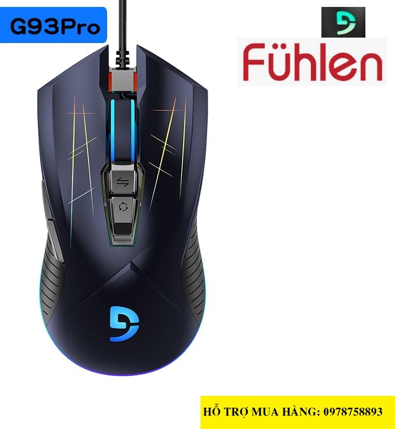 Chuột gaming fuhlen g93 pro - g93pro rgb siêu chuột game