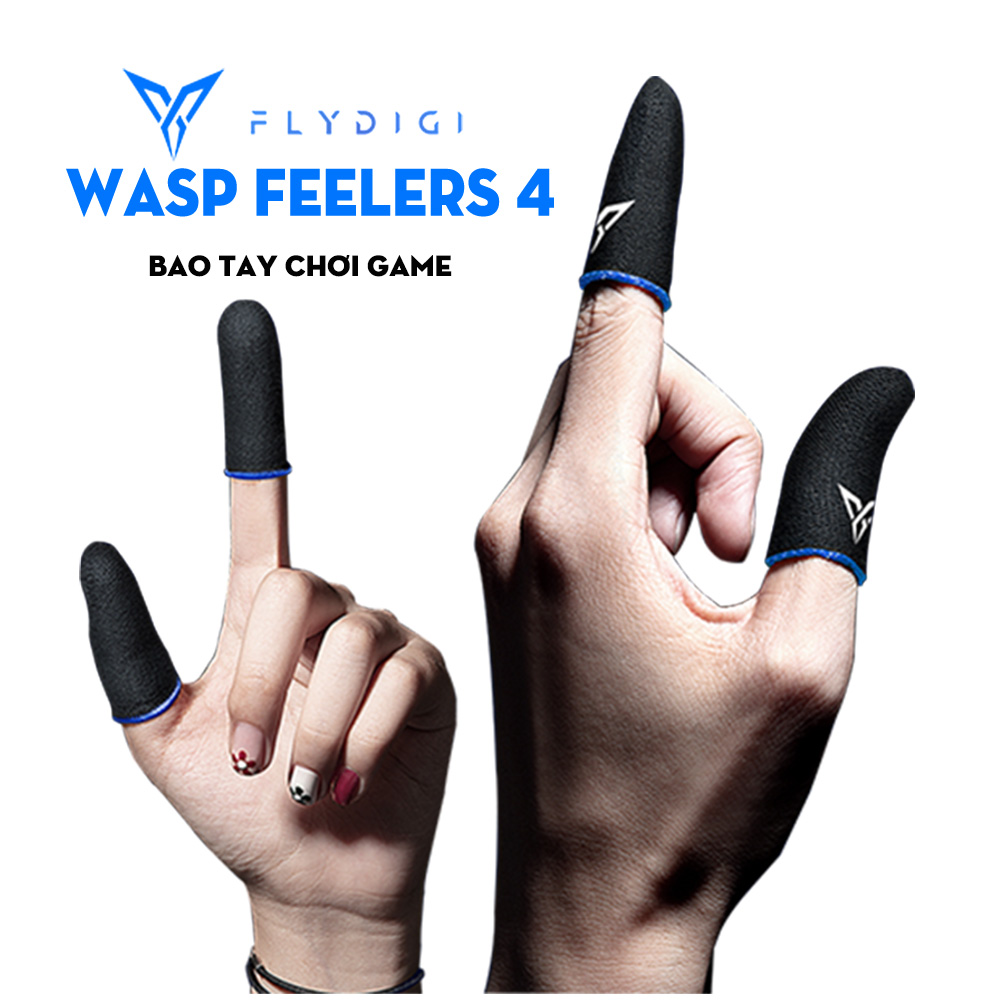 Bao tay chơi game Flydigi Wasp Feelers 4 | Găng tay chơi game PUBG Liên quân chống mồ hôi cực nhạy