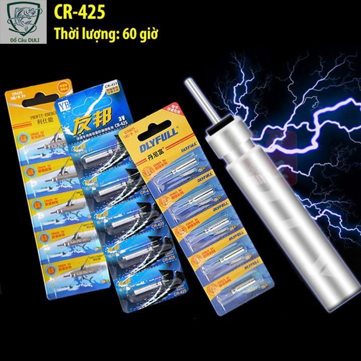 Pin Điện Tử CR-425  Chuyên lắp phao câu đài câu đêm PIN-CR-425 ( đồ câu cá giang nam )