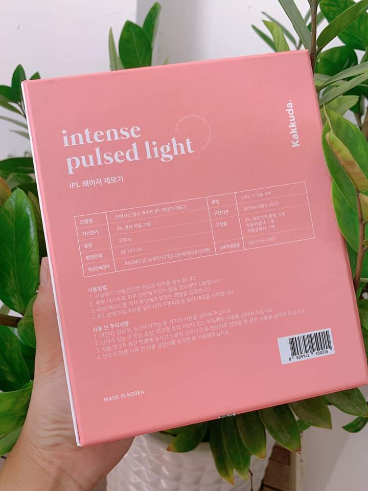 [chính hãng 100%] Máy triệt lông Intense pulsed light Kakkuda Hàn Quốc