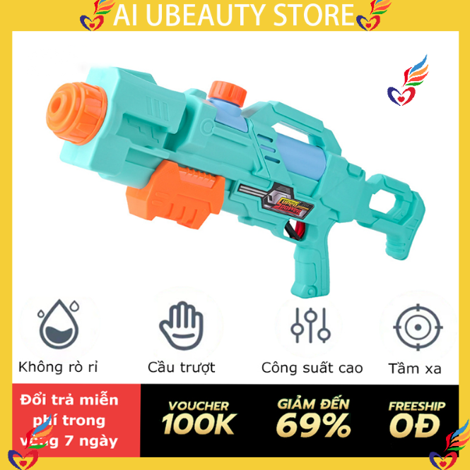 Súng Bắn Nước Đồ Chơi Cho Bé Áp Lực Cỡ Lớn,Đồ chơi,súng nước phun nước nhựa Súng đồ chơi phun nước dung tích lớn cho trẻ em vui chơi