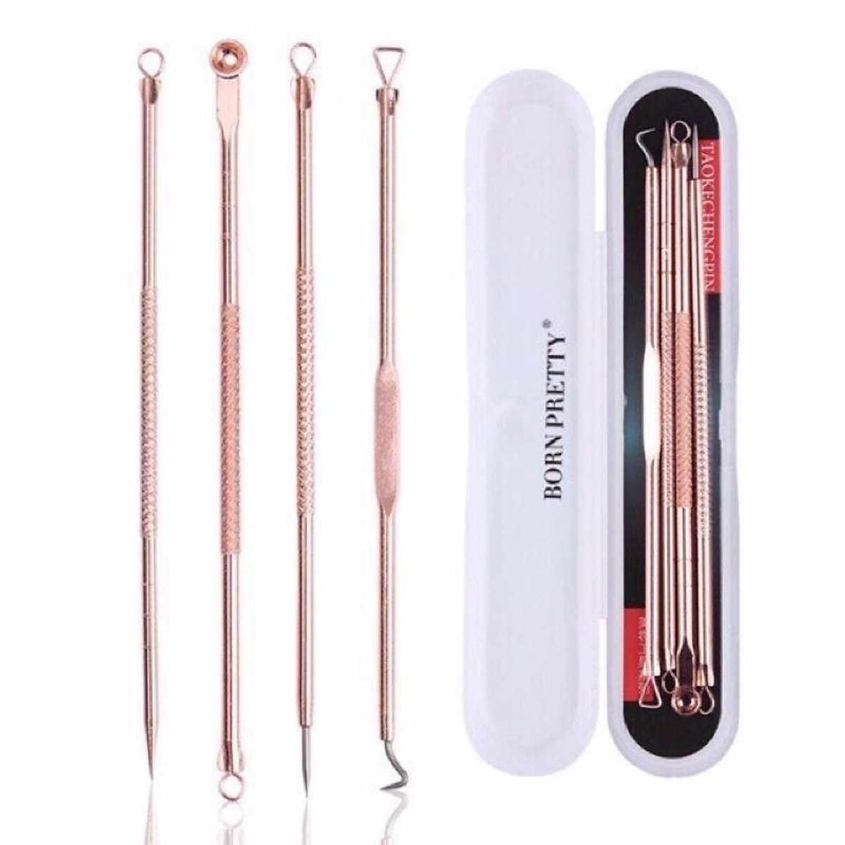 Bộ dụng cụ nặn mụn chuyên nghiệp 4 món