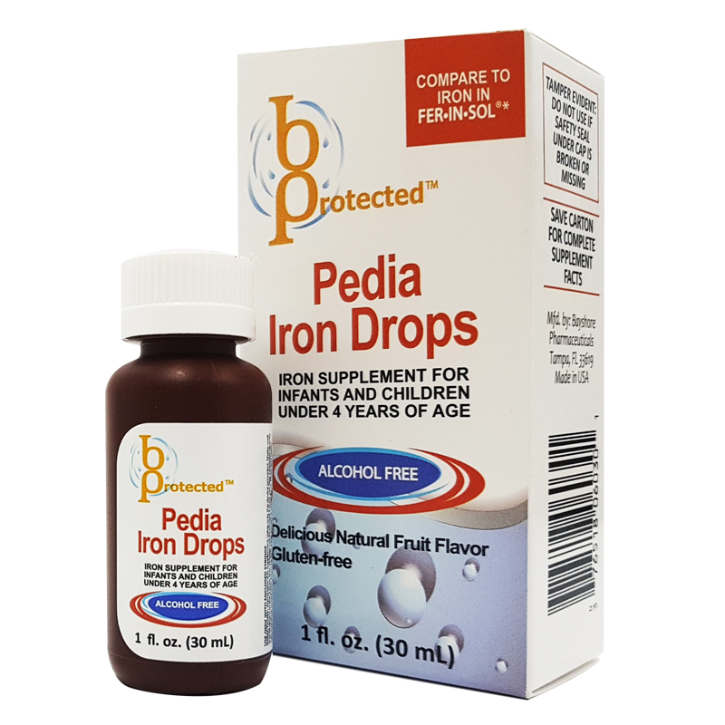 [HCM]Thực Phẩm Bổ Sung Sắt Cho Trẻ Em Bprotected Pedia Iron Drops Combo 3 hộp