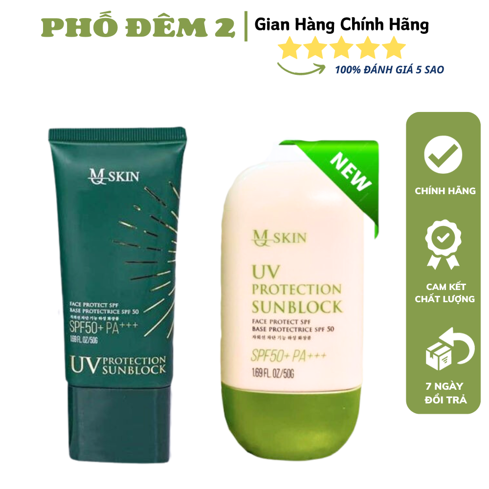 [HCM]Kem Chống Nắng mq Skin Hôp 50g