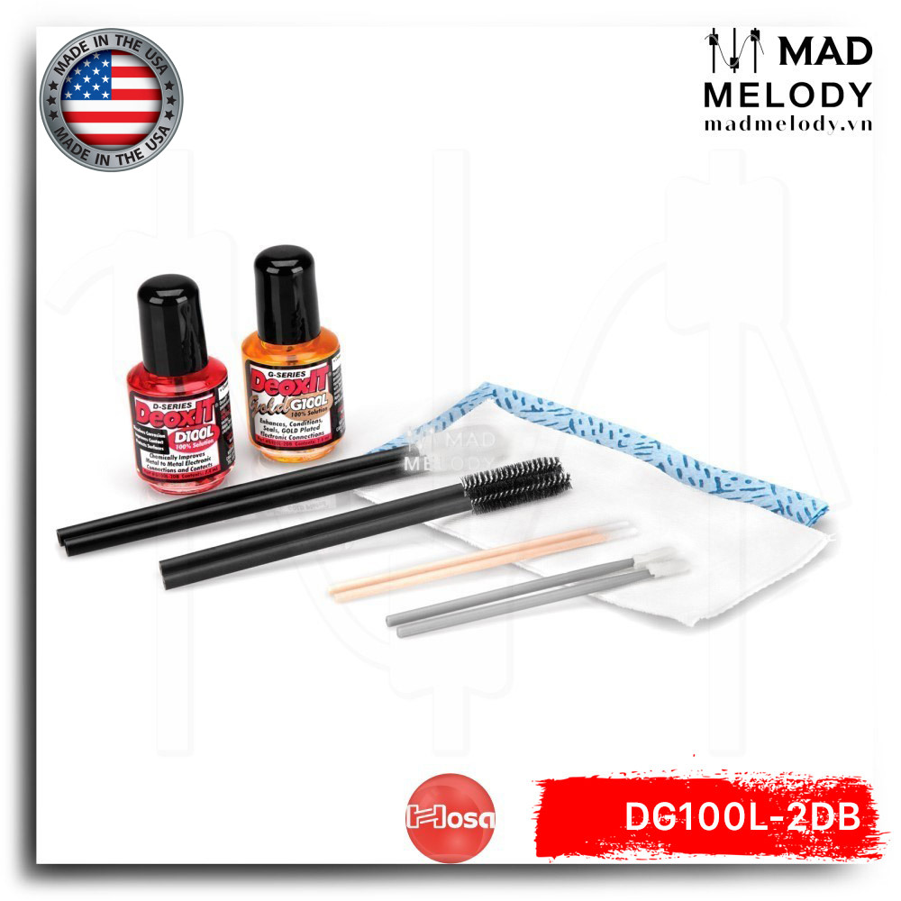 Hosa caig deoxit equipment care kit dg100l-2db