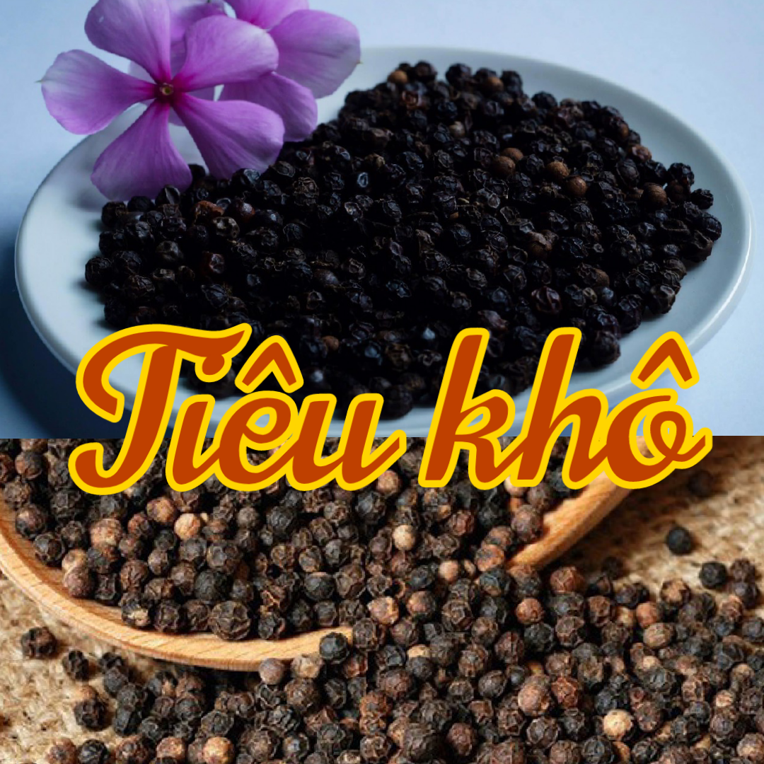 Tiêu khô Sạch gói 200gr, nhà trồng bảo đảm an toàn vệ sinh thực phẩm., thơm ngon, đóng gói hút chân không. Dùng làm gia vị cho các món kho, xào, nấu canh...