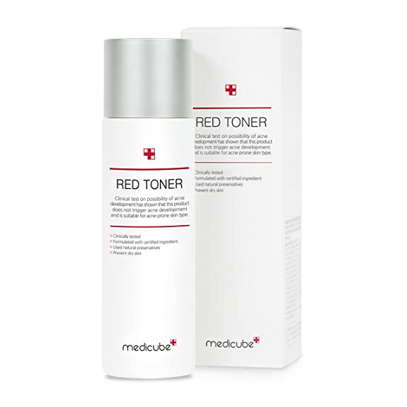 Toner cho da mụn medicube red toner