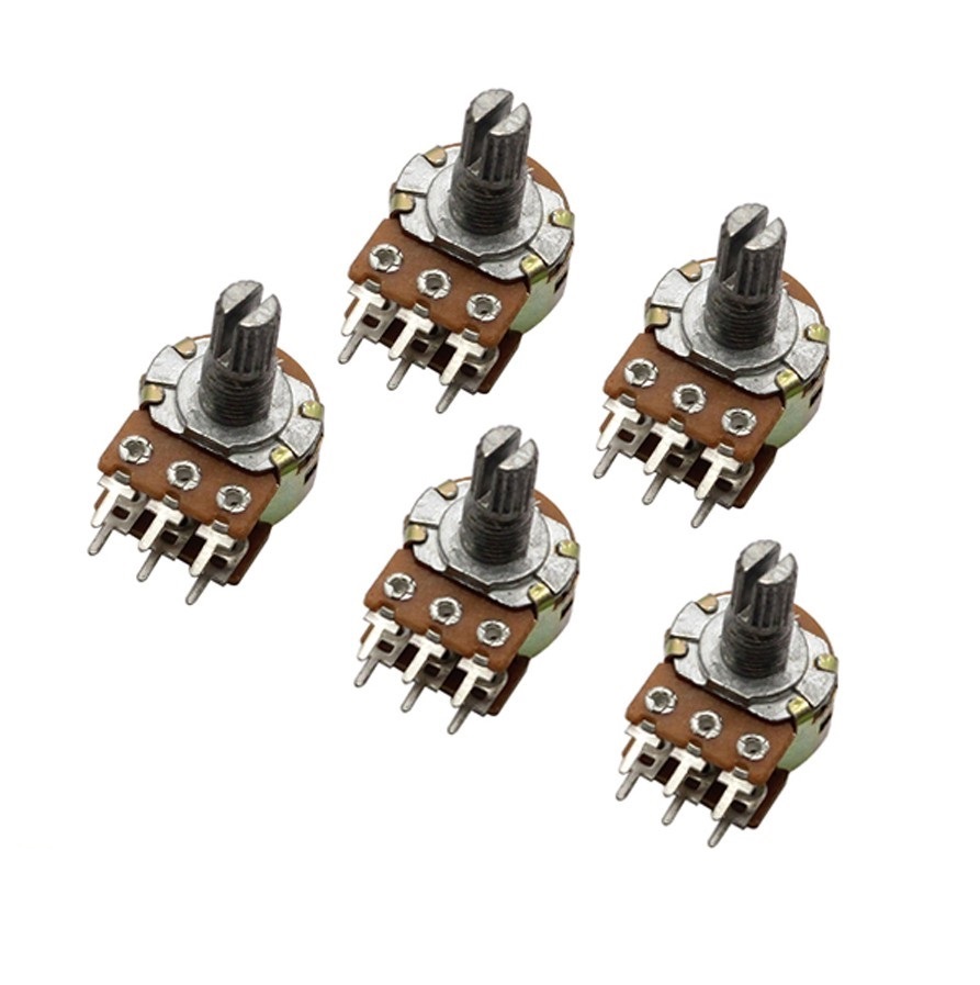 Combo 5 Biến trở đơn dạng volume B250k B500K B1M