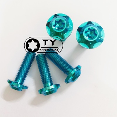 [HCM][MẪU MỚI] ỐC TITAN 8li25 ĐẦU SAO DÀY gắn pas heo  gác chân xe máy ...