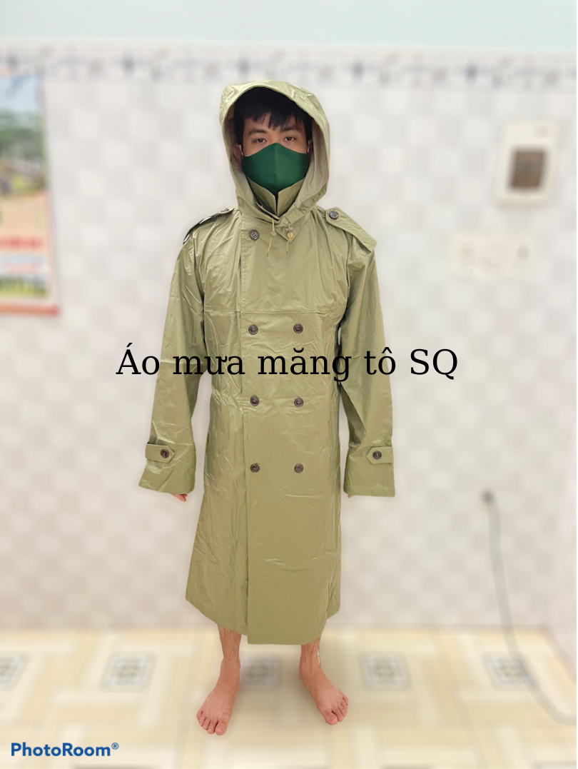 Áo Mưa Bộ Đội Măng Tô