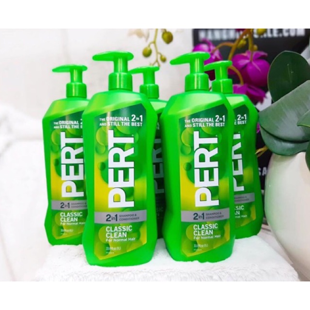 Dầu gội - xả PERT 2in1 chai 1 lít của Mỹ