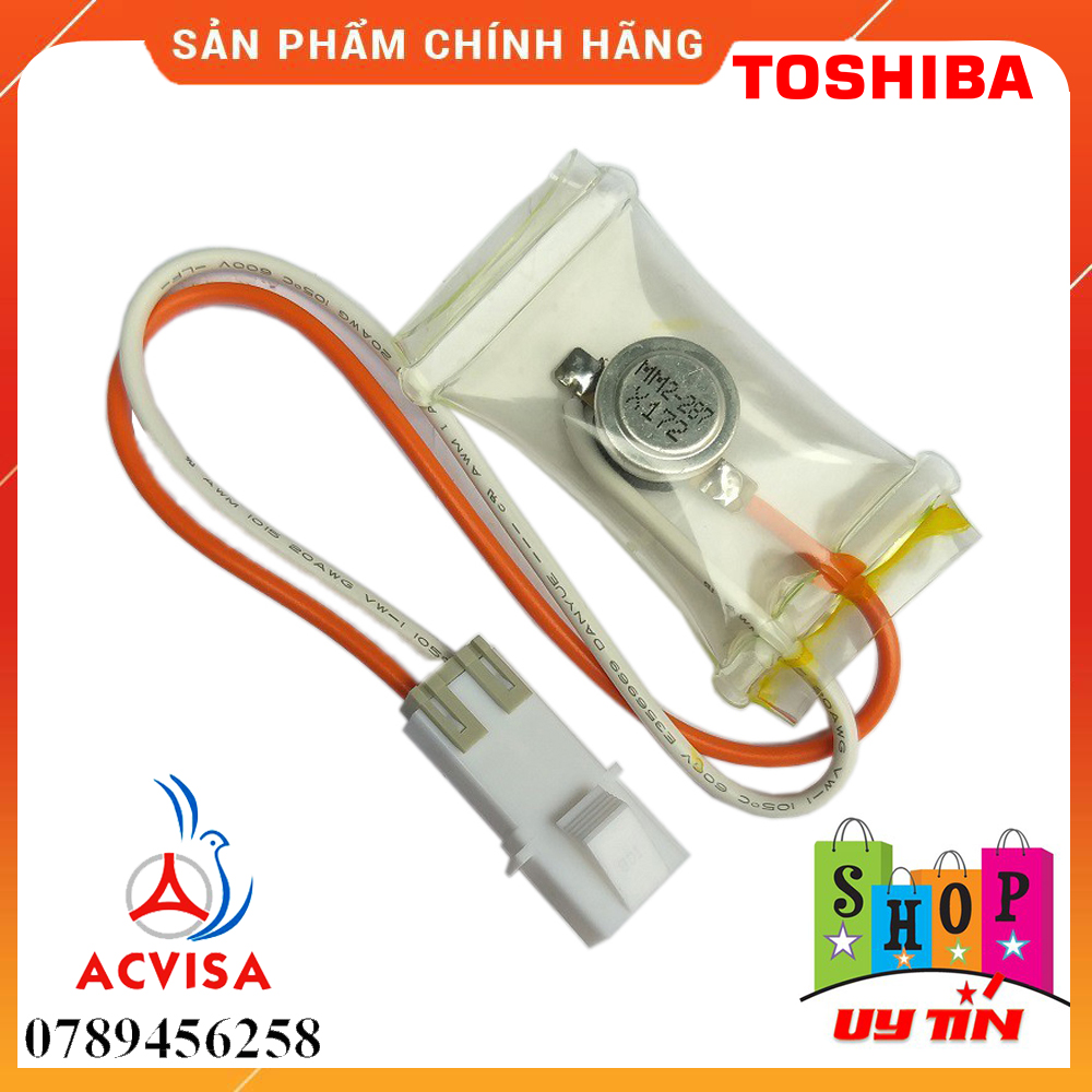 Cảm Biến Nhiệt Độ Âm (Sò Lạnh) Tủ Lạnh Toshiba Dây Ngắn