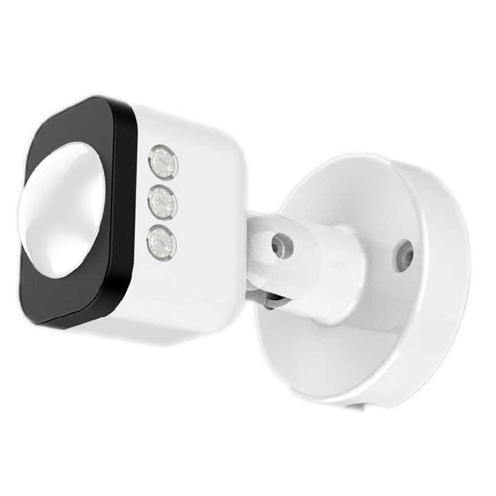 Công tắc cảm biến hồng ngoại Rạng Đông CT01.PIR 300W, phạm vi: 3m-6m, thời gian giữ sáng: 3s-15 phút, Mức cảm biến ánh sáng: (30-2000)lux