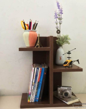 Kệ sách để bàn hình cây