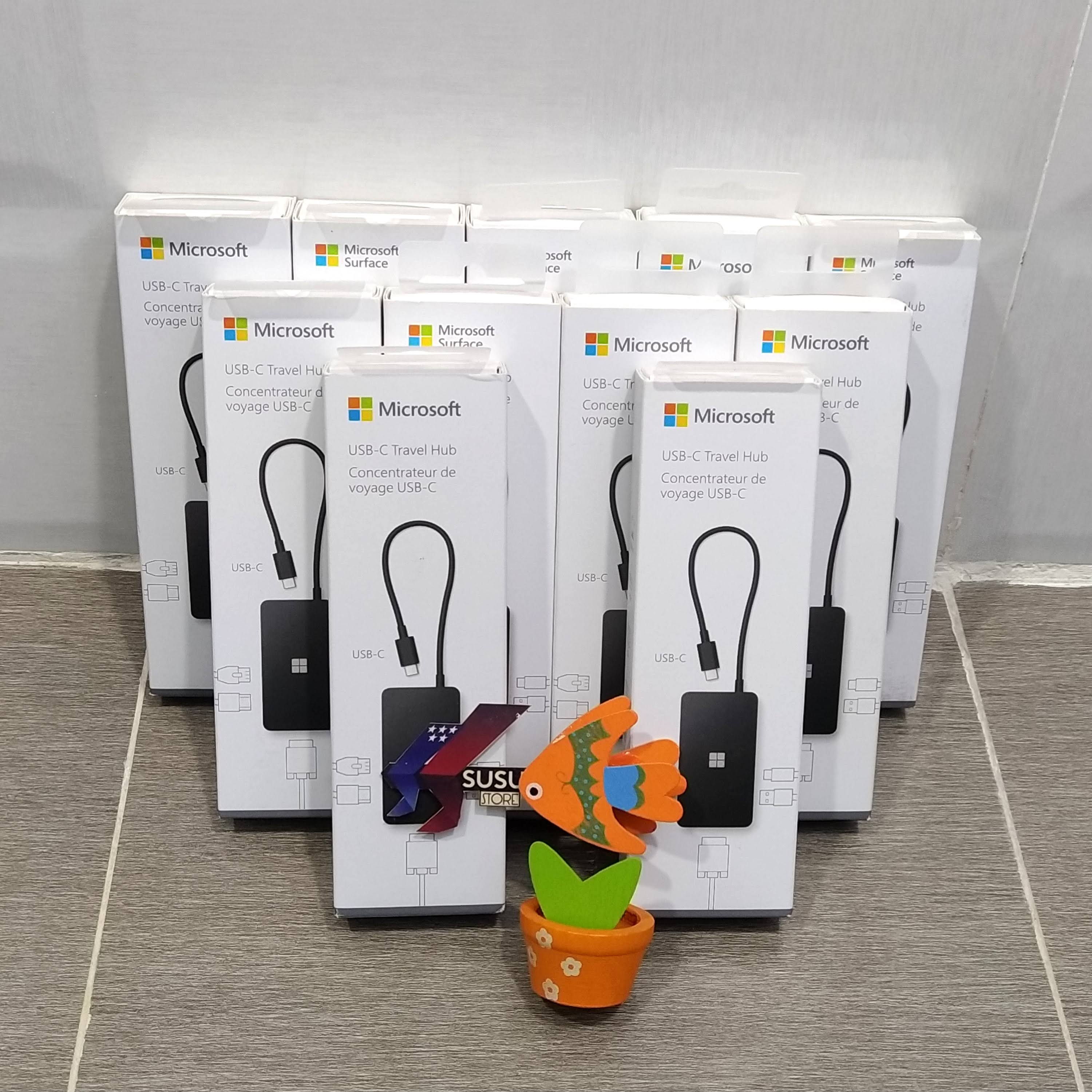 Bộ chuyển đổi đa năng – Microsoft USB-C Surface Travel Hub (SWV-00001)