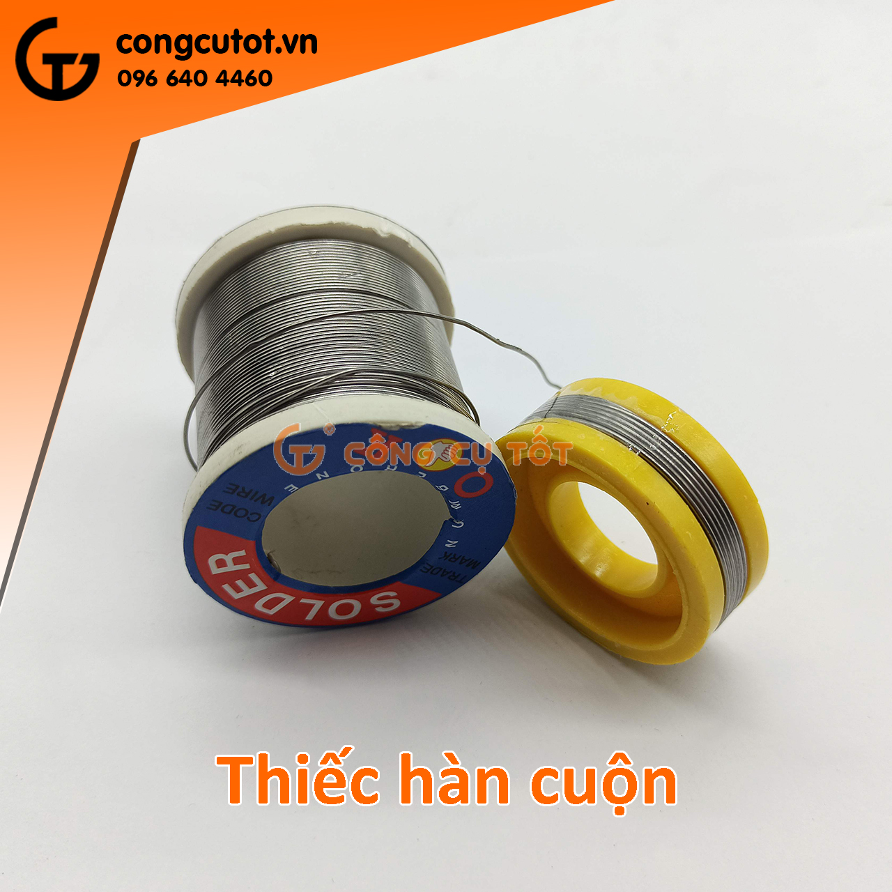 Thiếc hàn solder-ok 0.8mm 100g