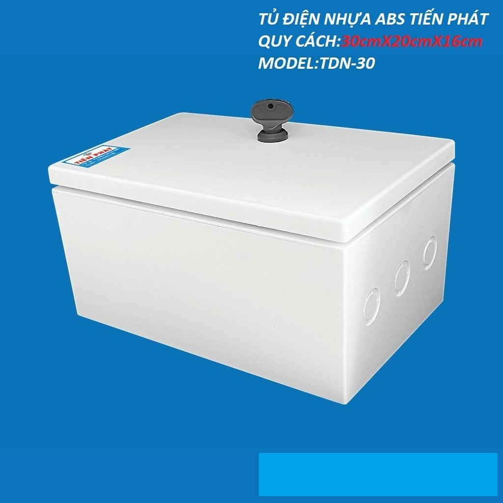 [HCM]TỦ ĐIỆN NHỰA ABS TIẾN PHÁT 30cmX20cmX16cm