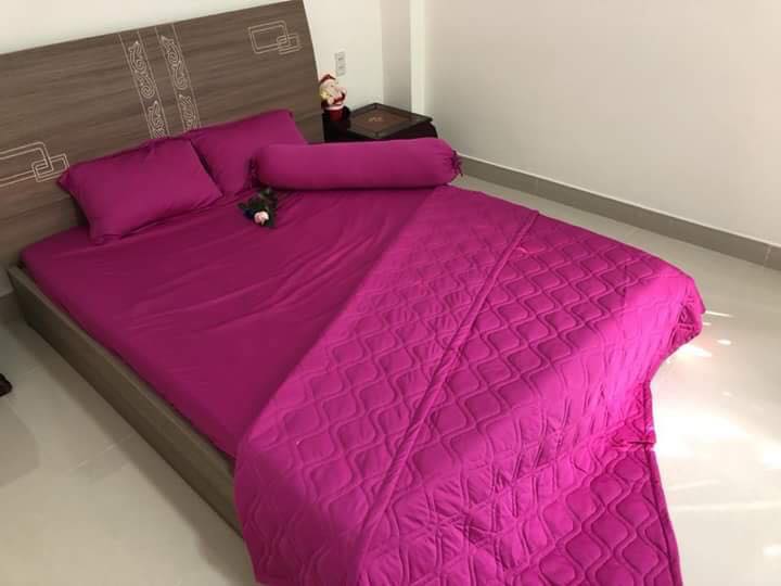 Bộ ga nệm drap thun Hàn size  1m8*2m nệm cao  20-28cm( 1 ga nệm , 2 vỏ gối nằm, 1 vỏ gối ôm)