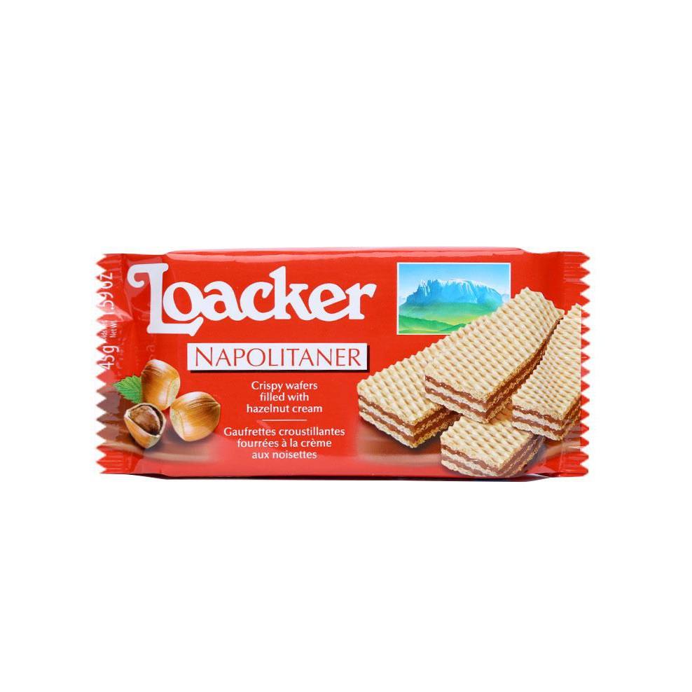 Bánh Xốp Loacker Napolitaner 45G