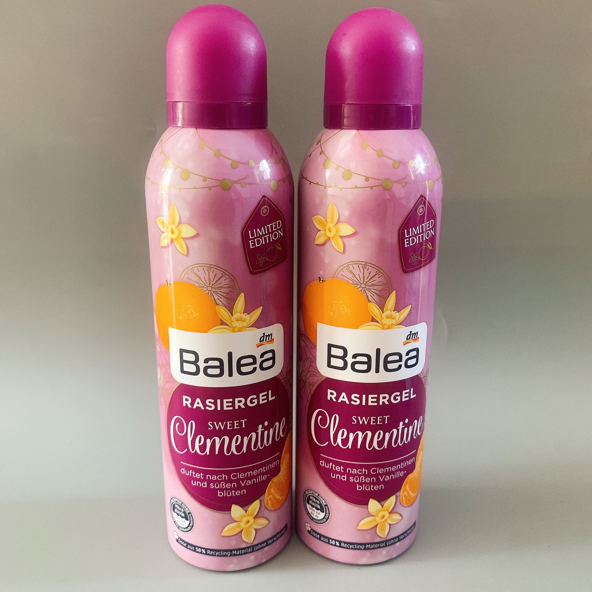 Gel cạo Balea Sweet Clementine - 200 ml ( Limited edition )