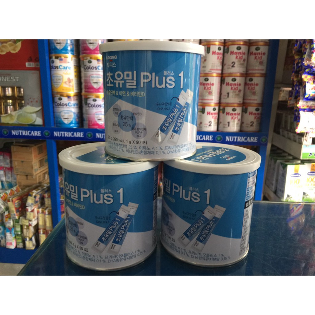 Mẫu mới - Sữa non IDONG nội địa hàn số 1,2 90g