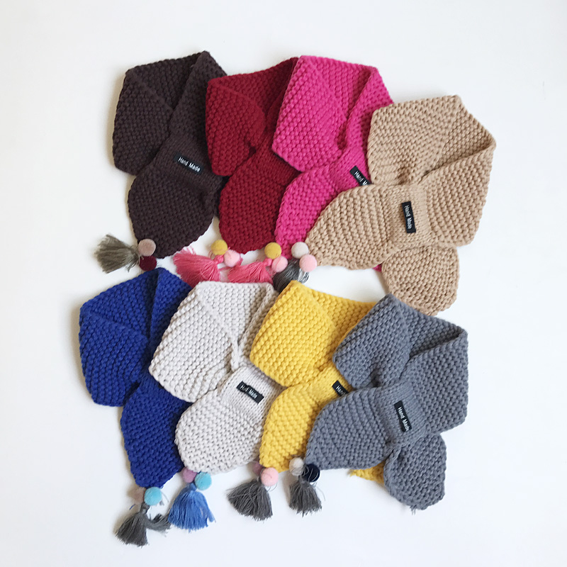 Khăn len cho bé khăn quàng cổ handmade