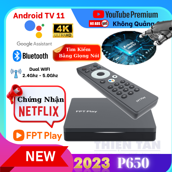 FPT Play Box 2023 (T650) - Kèm Điều khiển giọng nói thông minh - HÀNG CHÍNH HÃNG - Box Mua Đứt Giao Diện ATV 11
