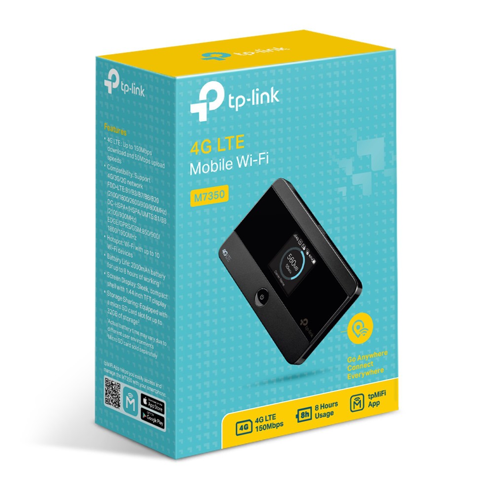 Bộ phát wifi 4g tp-link m7350 lte