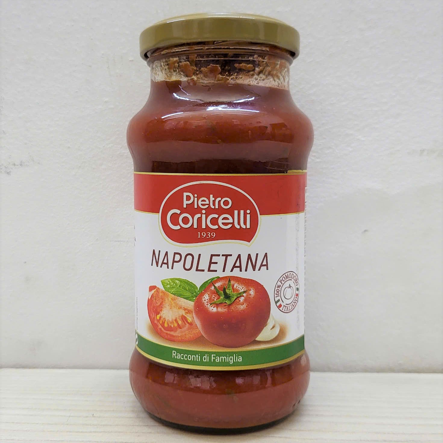 (Lọ NAPOLETANA 350g) SỐT CÀ CHUA MÌ Ý PIETRO CORICELLI Napoletana Pasta Sauce